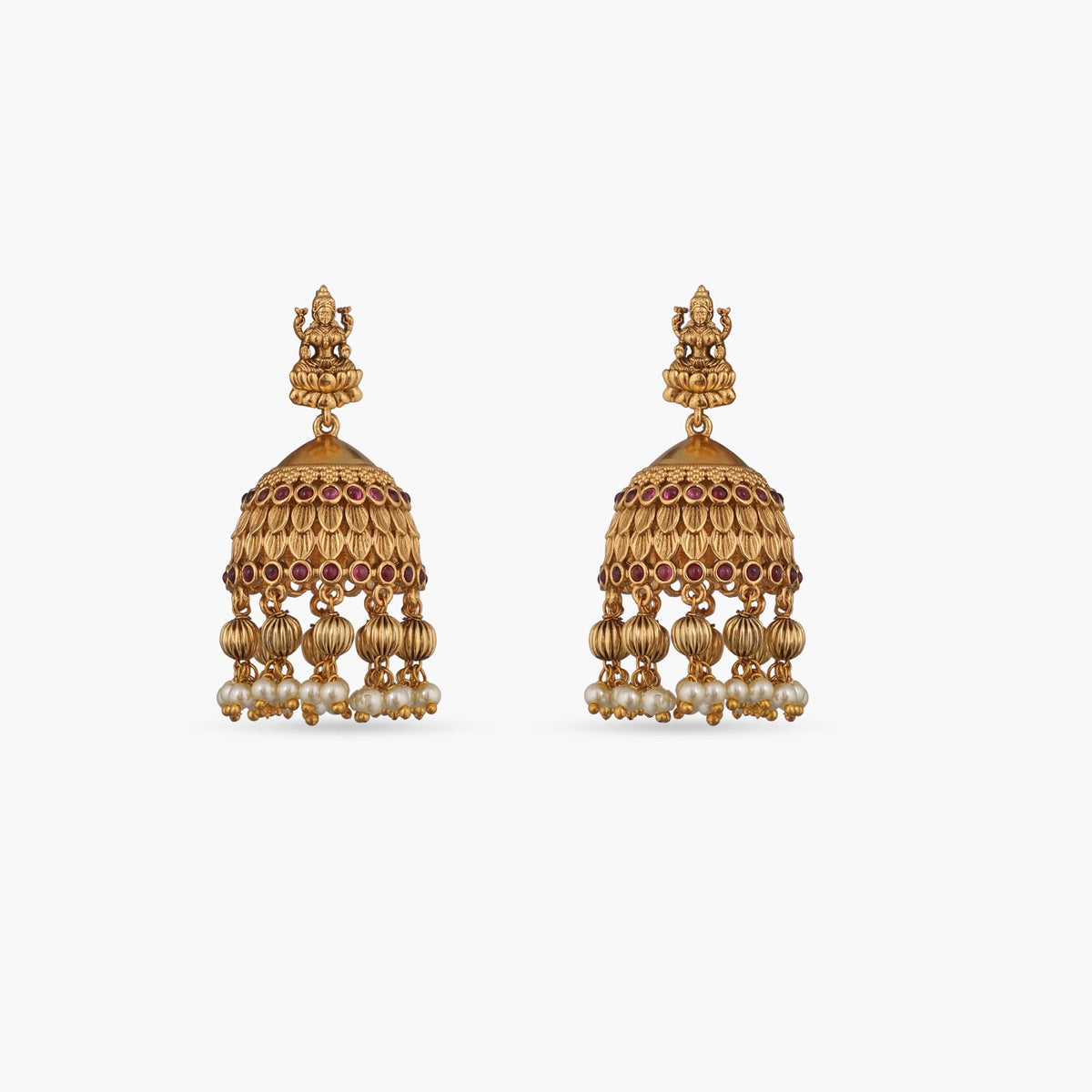 Baijanti Antique Jhumka Earrings