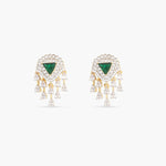 Tepals Nakshatra CZ Stud Earrings