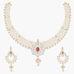 Evelyn Nakshatra CZ Necklace Set