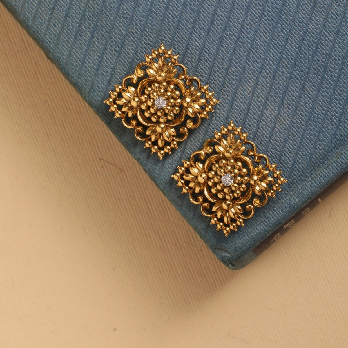 Aastha Antique Stud Earrings