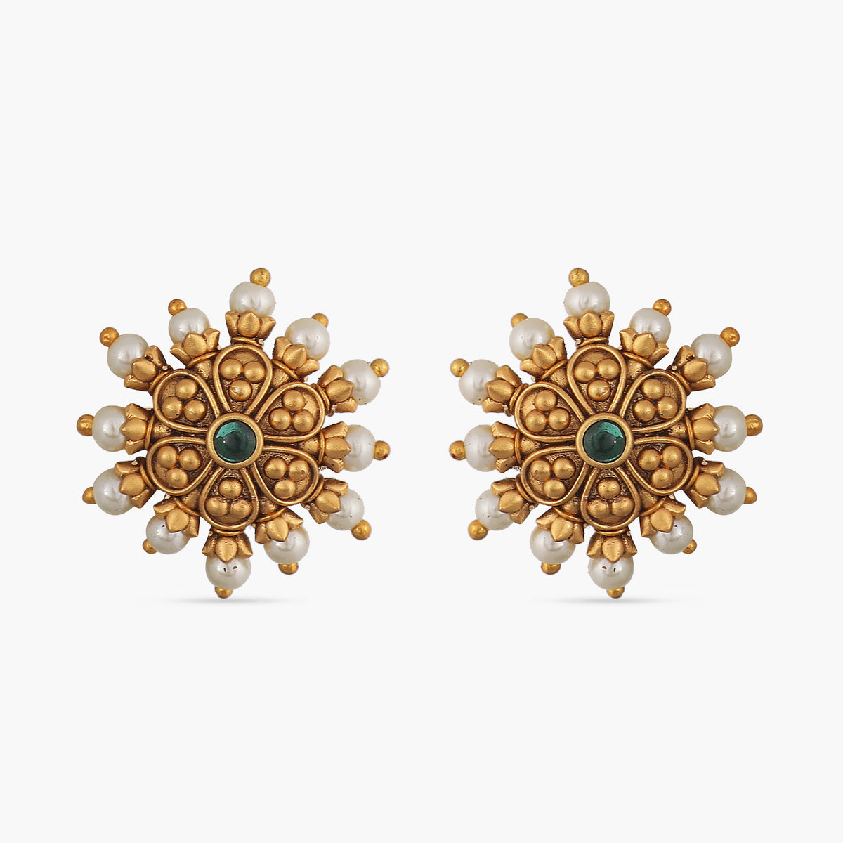 Sofia Pearl Antique Earrings