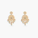 Bhavana Grand Kundan Chandbali Earrings