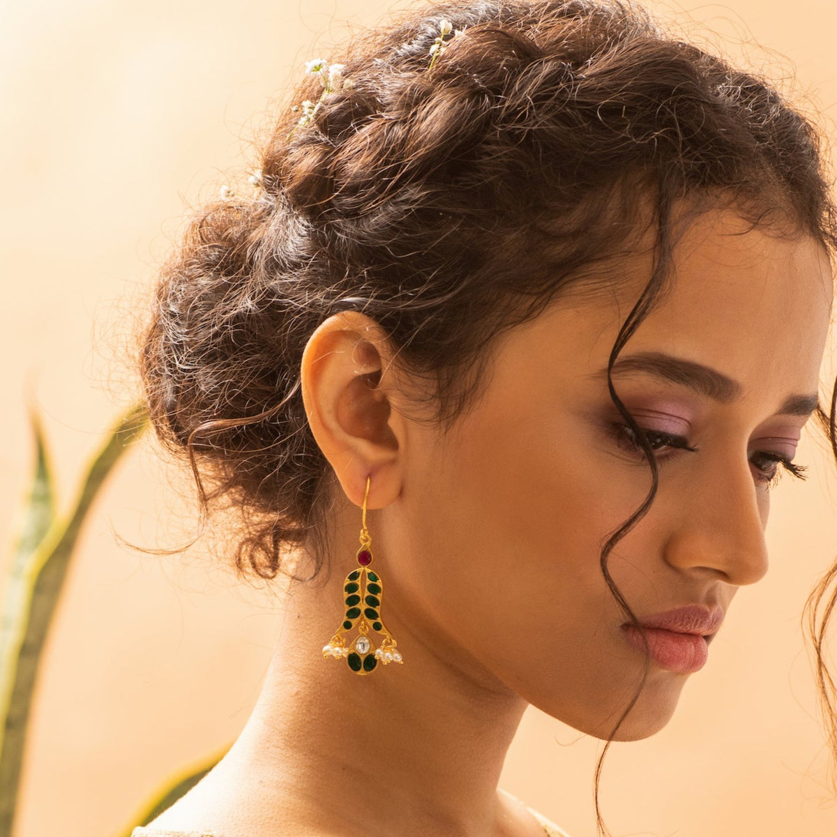 Deea Kempu Drop Earrings