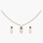 Mireille Delicate CZ Necklace Set