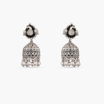 Maati Jhumki Antique Oxidized Earrings