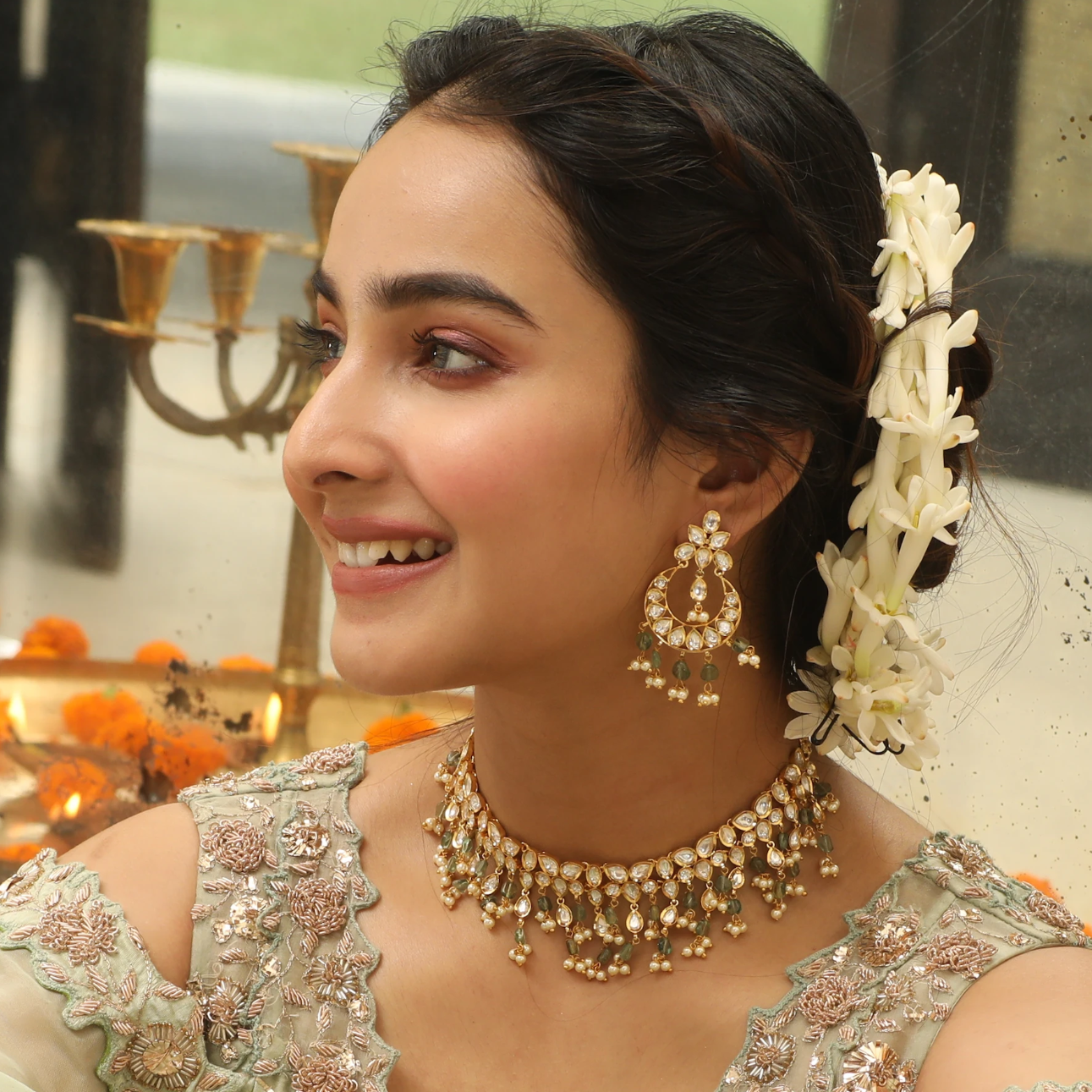 Apeksha Kundan Choker Set