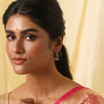 Four-Layer Antique Umbrella Earrings