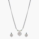 Manuja Nakshatra CZ Black Beads Set