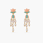 Jalaja Small Motif Drop Earring