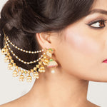Rushil Nakshata CZ Ear Chain