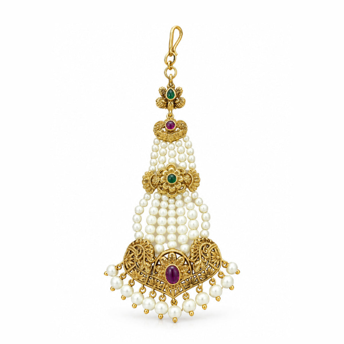 Sharvani Antique Maang Tika