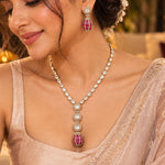 Ruhani Victorian Delicate Necklace Set