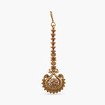 Leafy classic antique maang tikka