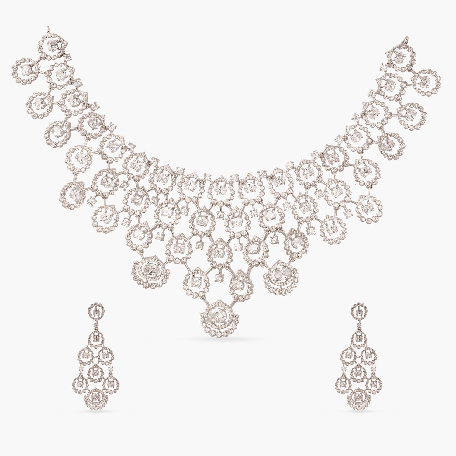 Ruhani Nakshatra CZ Necklace Set