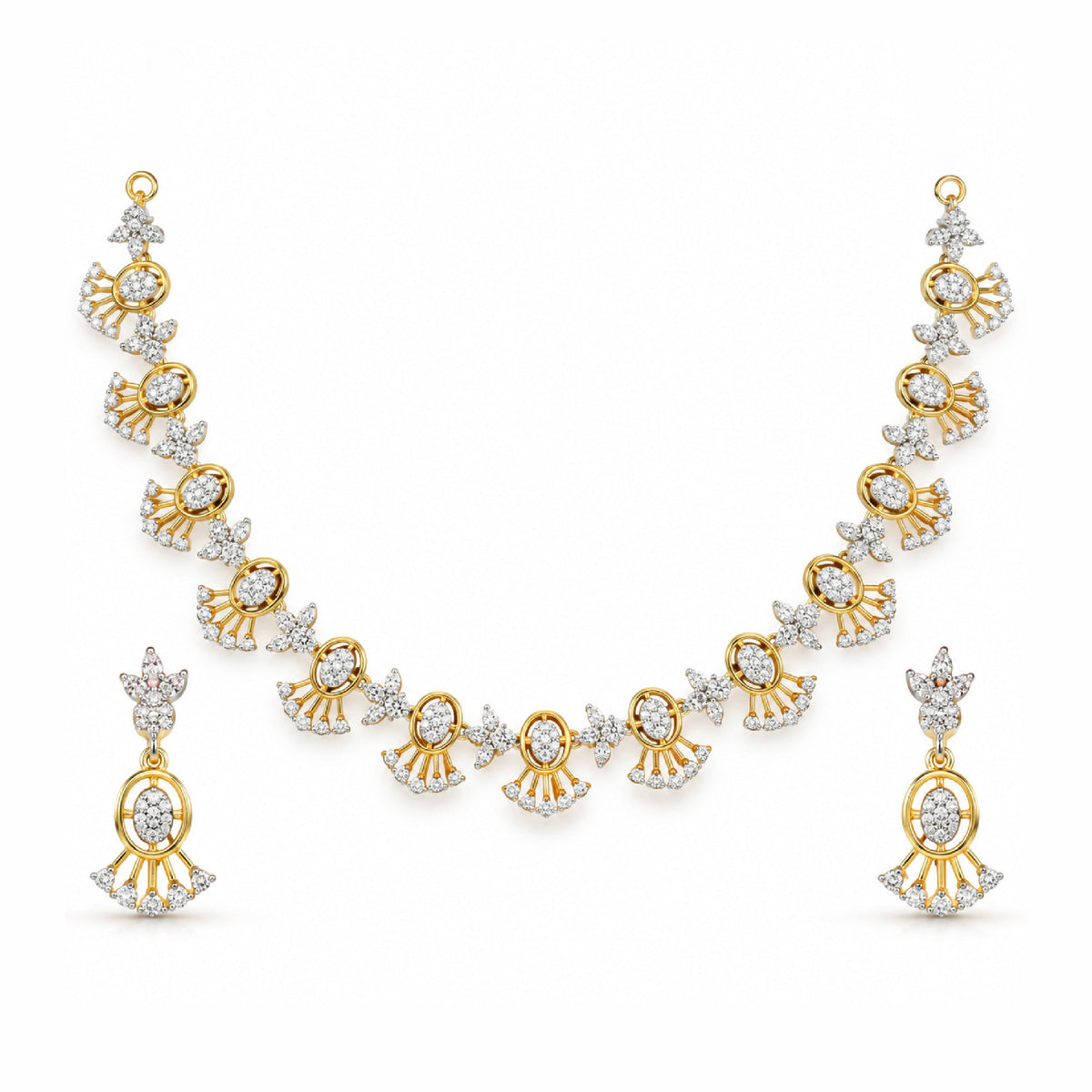 Saanvi Delicate Necklace Set