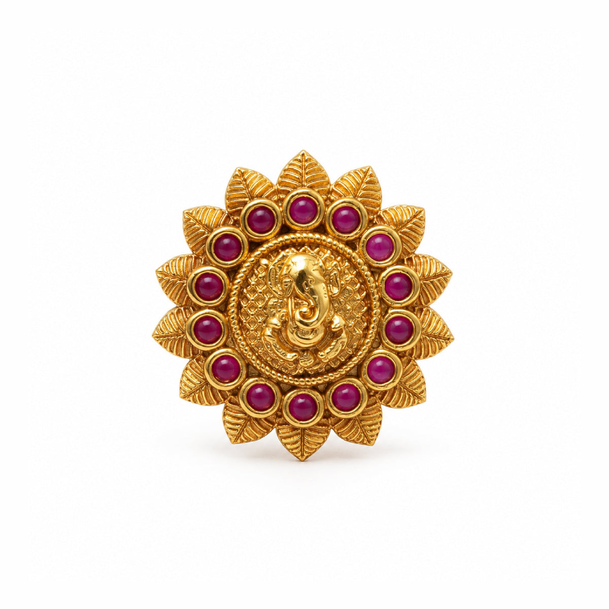 Siddhivinayak Antique Statement Ring