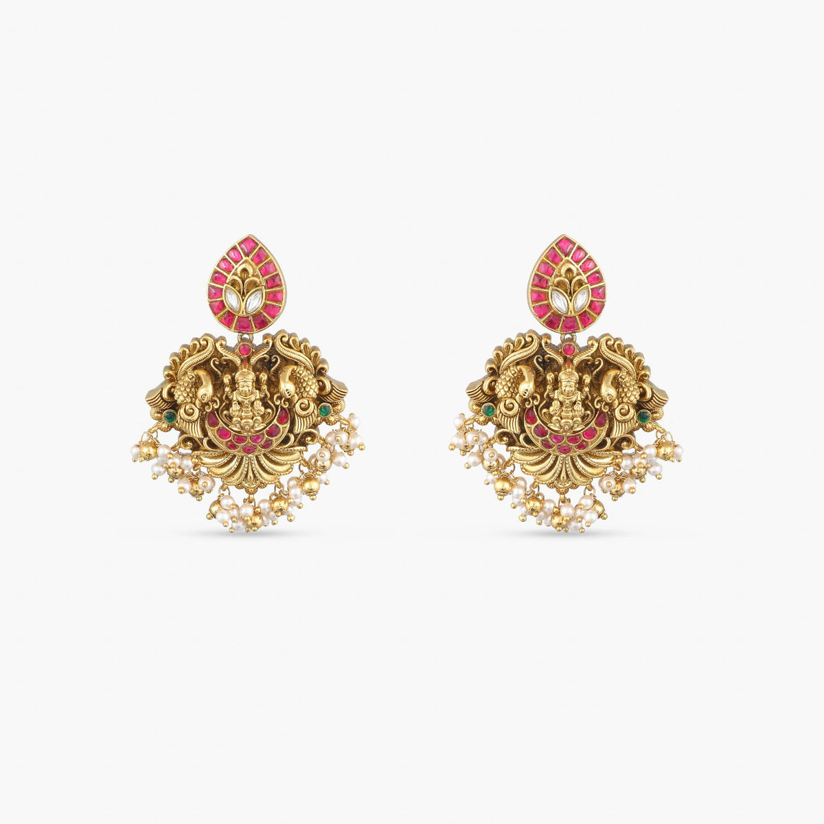 Gayatri Antique Temple Bridal Set