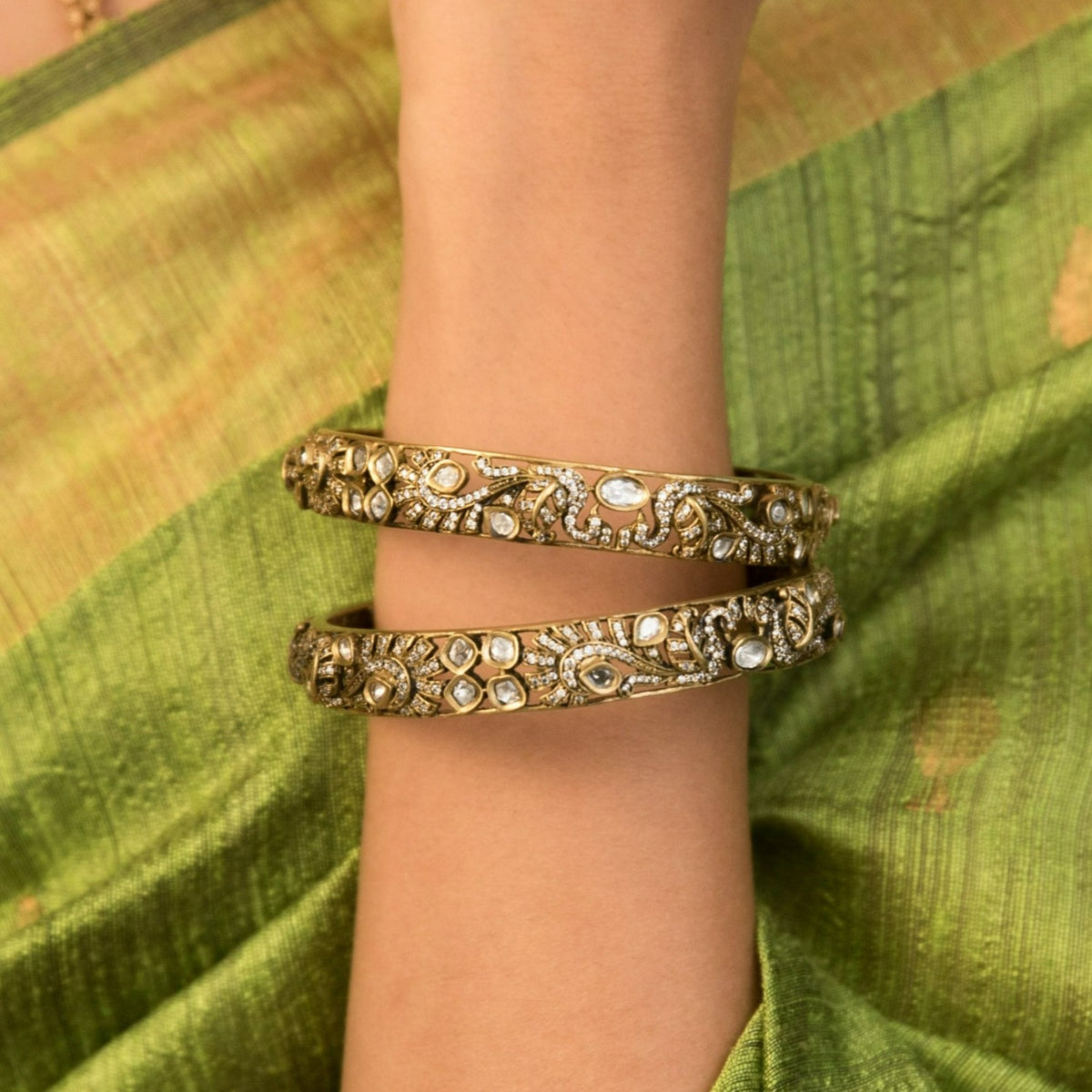 Rudra Nakshatra CZ Bangles