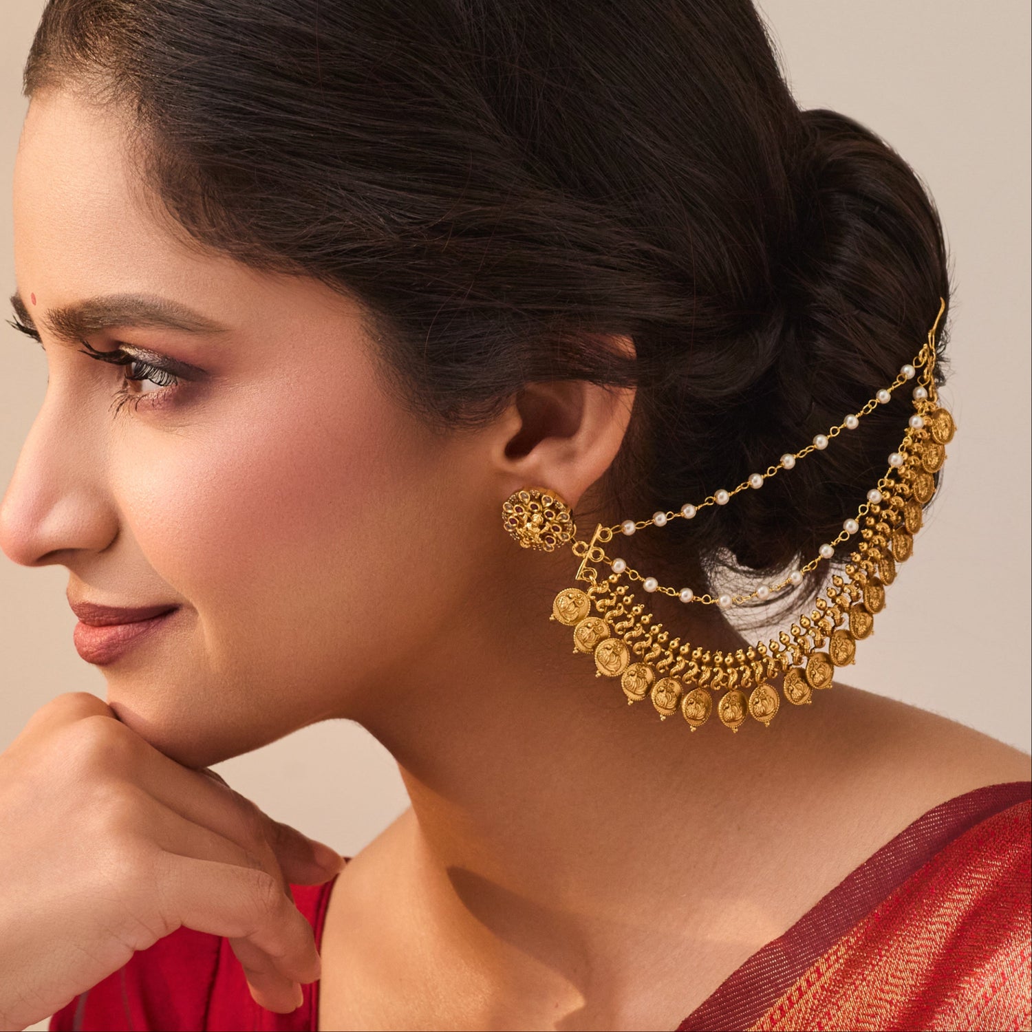 Lavini Antique Ear Chain