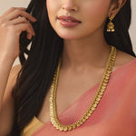 Dhivara Antique Coin Long Necklace Set