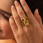 Aheli Antique Finger Ring