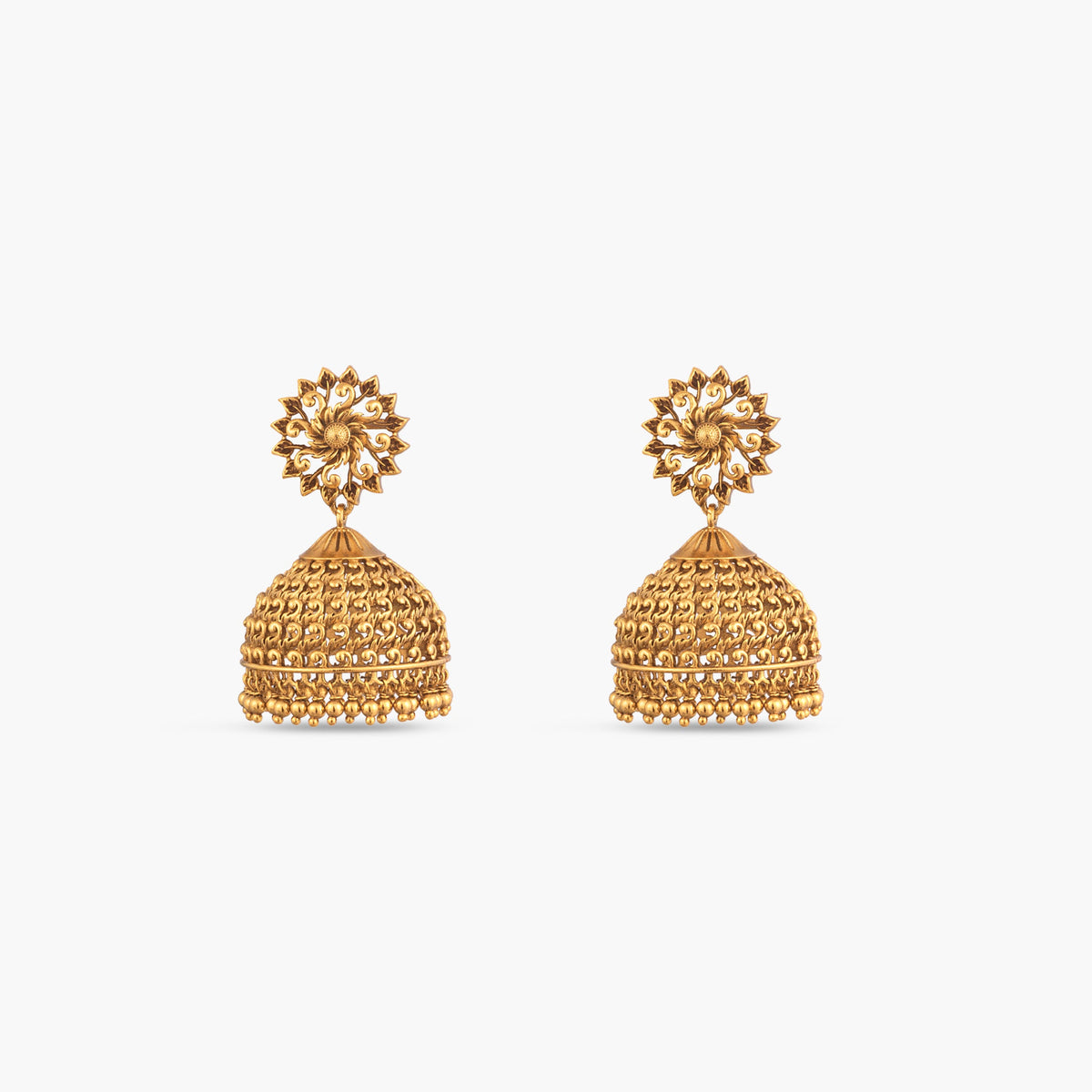Navira Antique Jhumka Earrings
