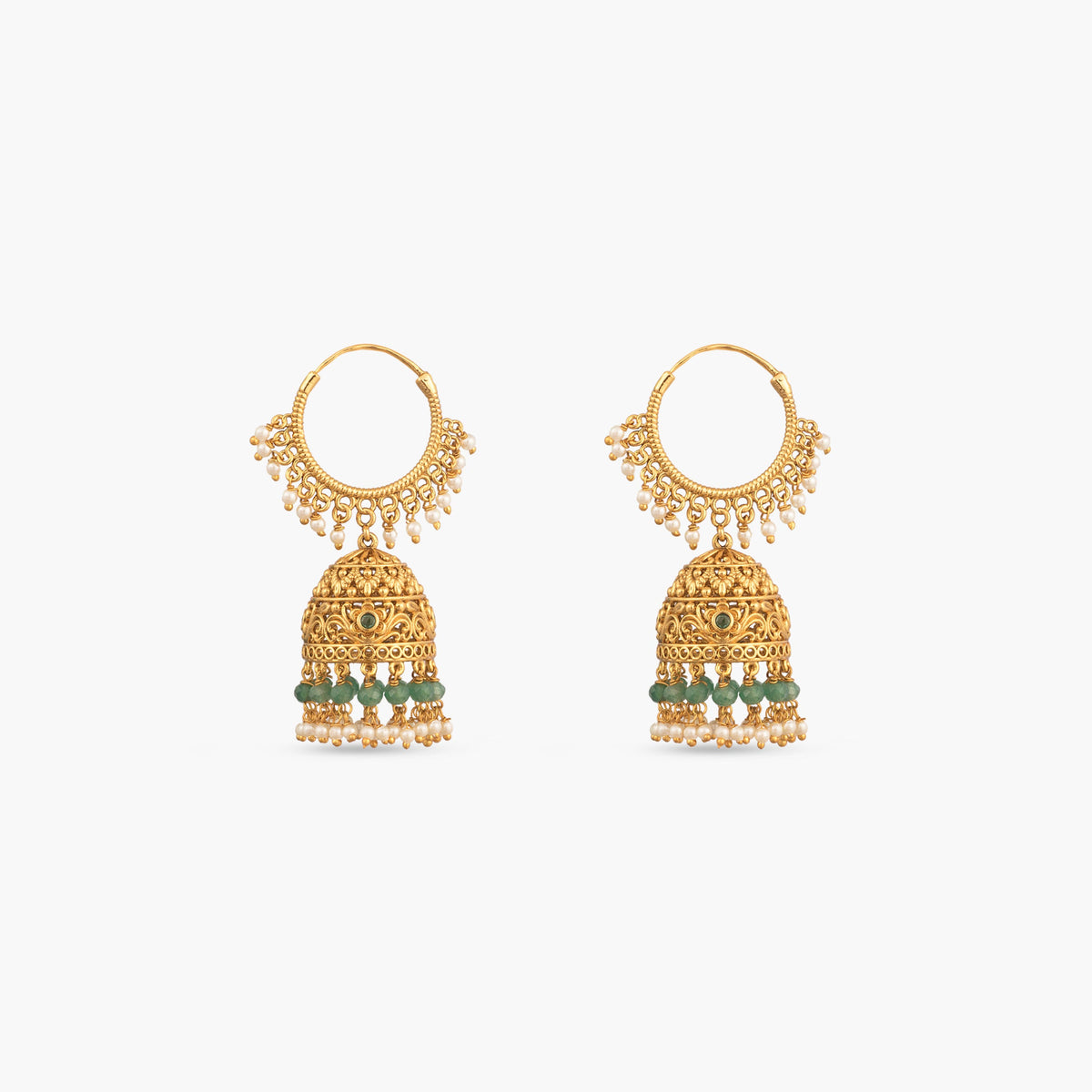 Yalini Antique Jhumka Earrings