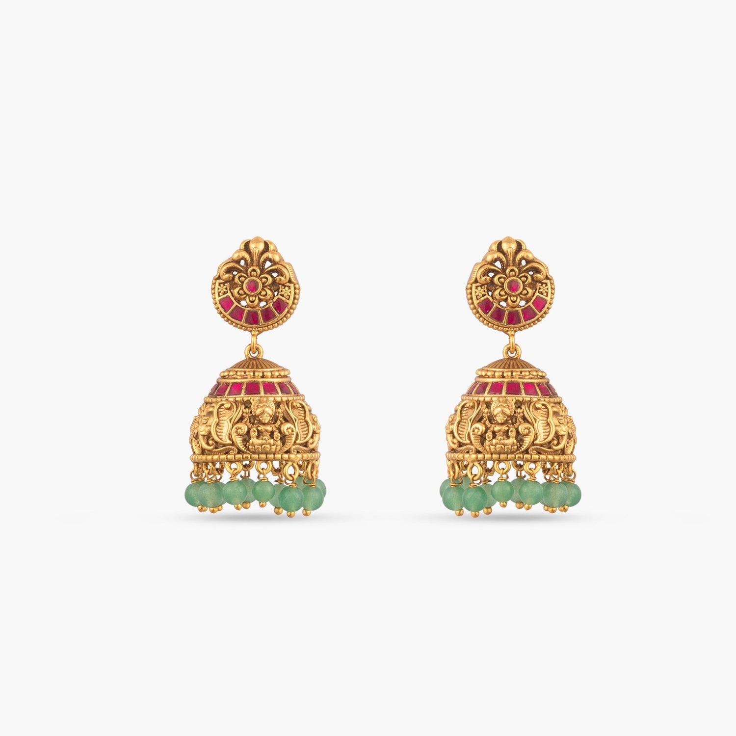 Aashrita Antique Jhumka Earrings
