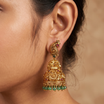 Tarunika Antique Jhumka Earrings