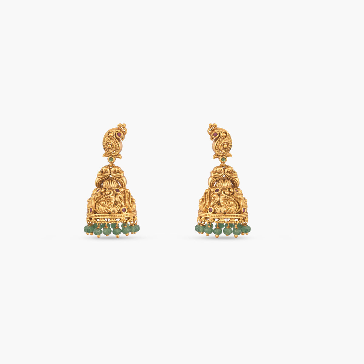 Tarunika Antique Jhumka Earrings