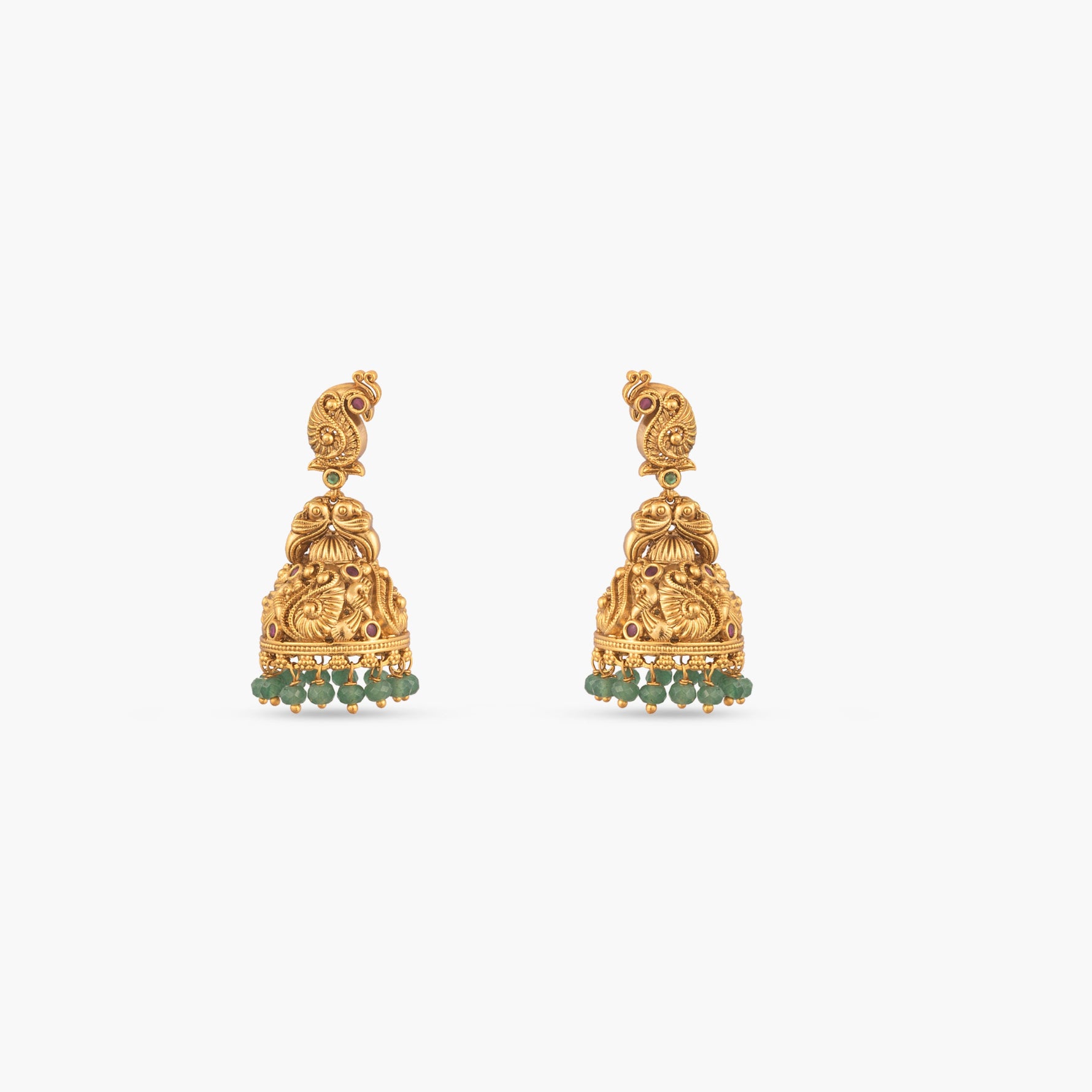Tarunika Antique Jhumka Earrings