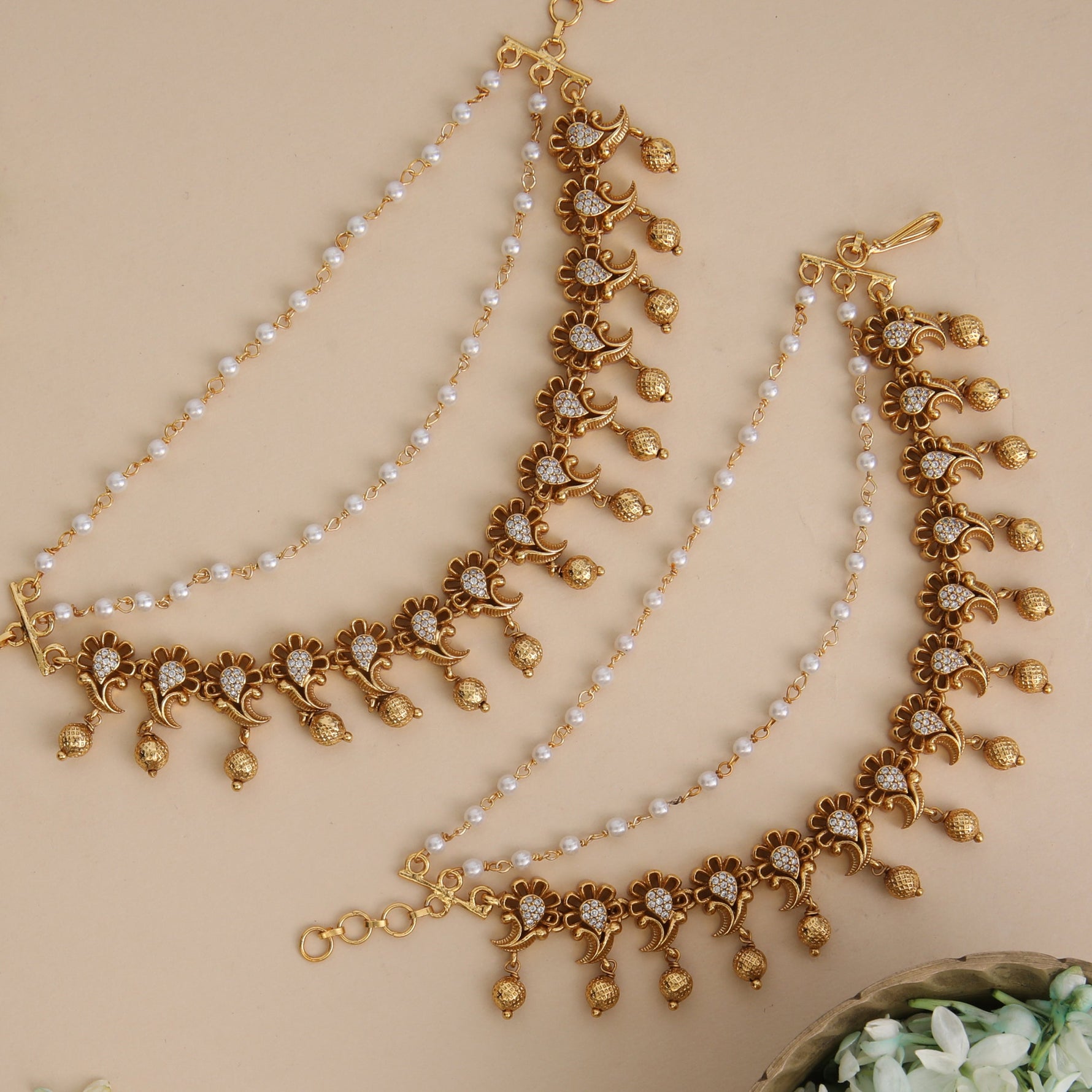 Pavitra Antique Ear Chain