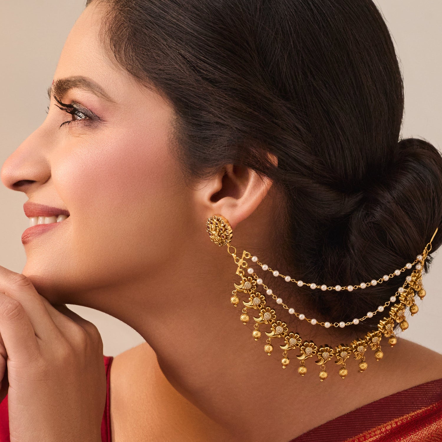 Pavitra Antique Ear Chain