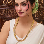 Varnika Antique Coin Long Necklace Set