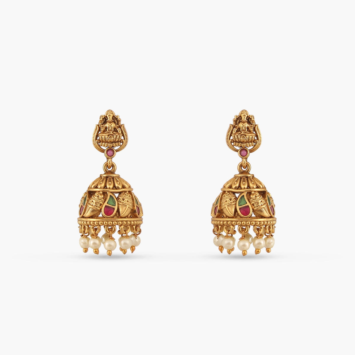 Sharvanya Antique Long Necklace Set