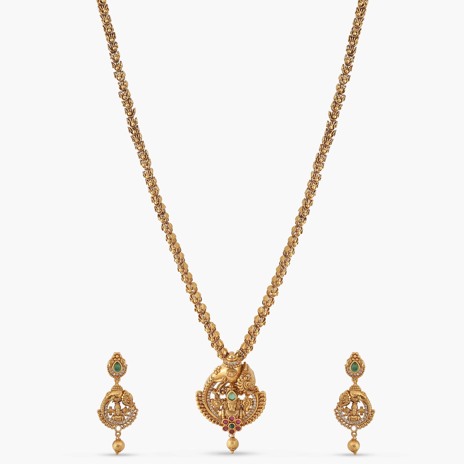 Shilpi Antique Pendant Set