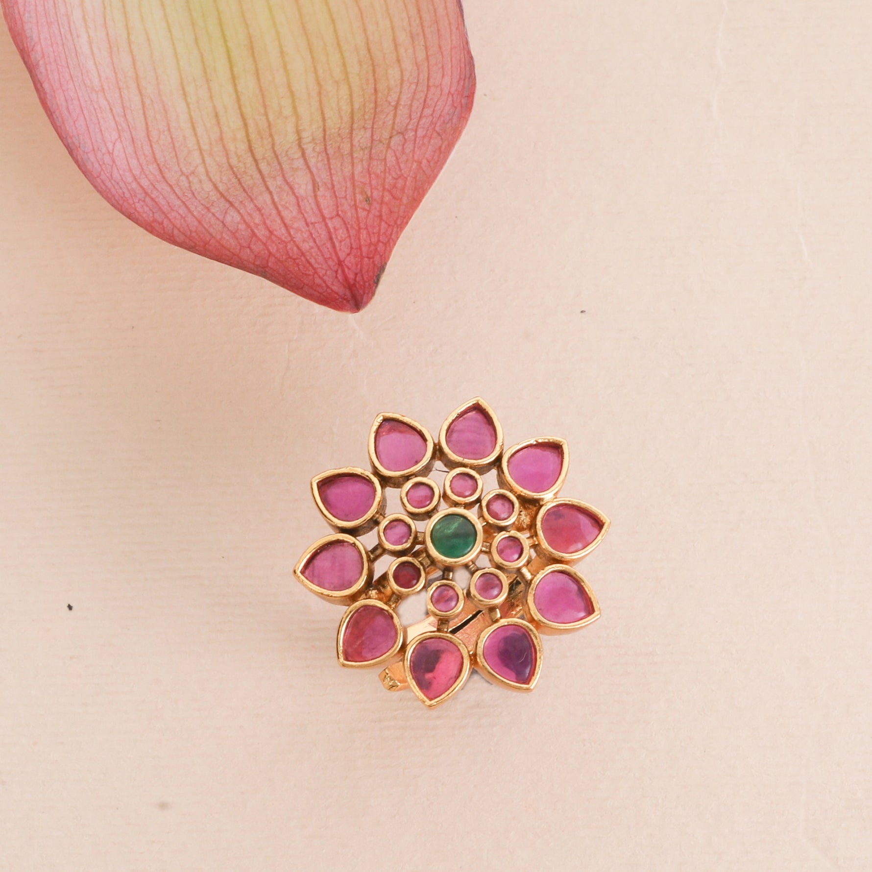 Navami Antique Finger Ring