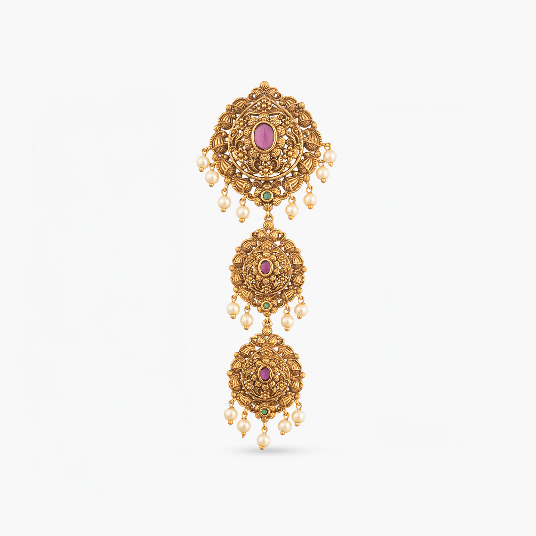 Malini Antique Hair Brooch