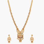 Pranika Floral Antique Necklace Set