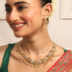 Timeless Floral Antique Necklace Set