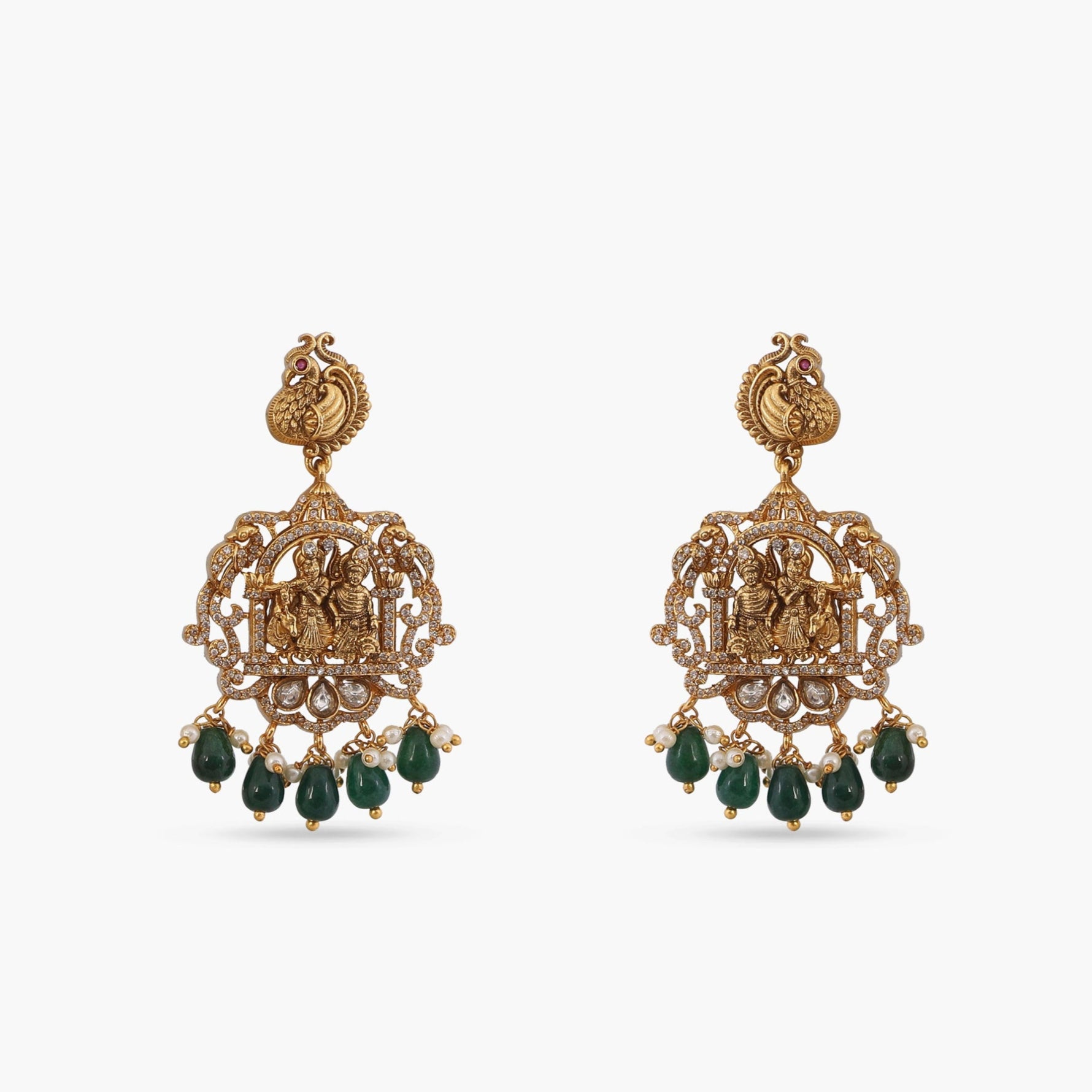 Radhika Antique Short Necklace Set