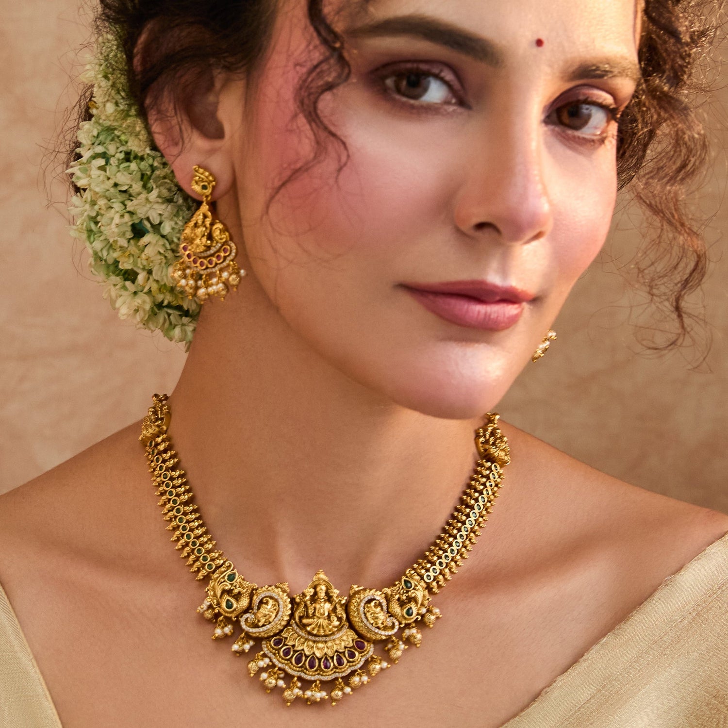 Mira Antique Necklace Set