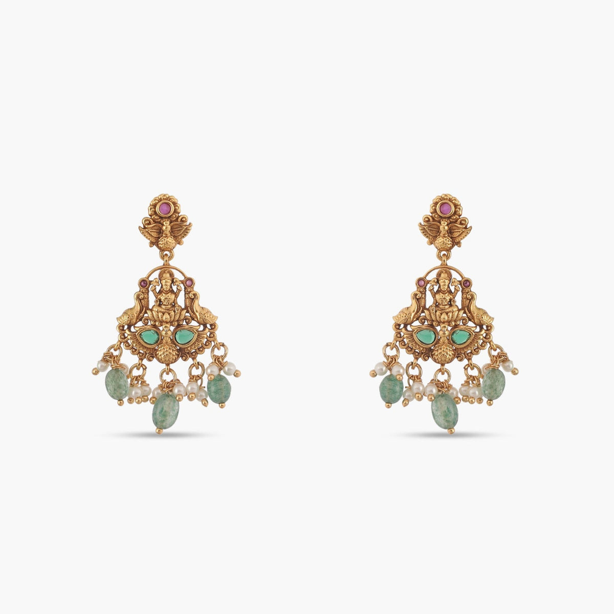 Meenakshi Antique Necklace Set