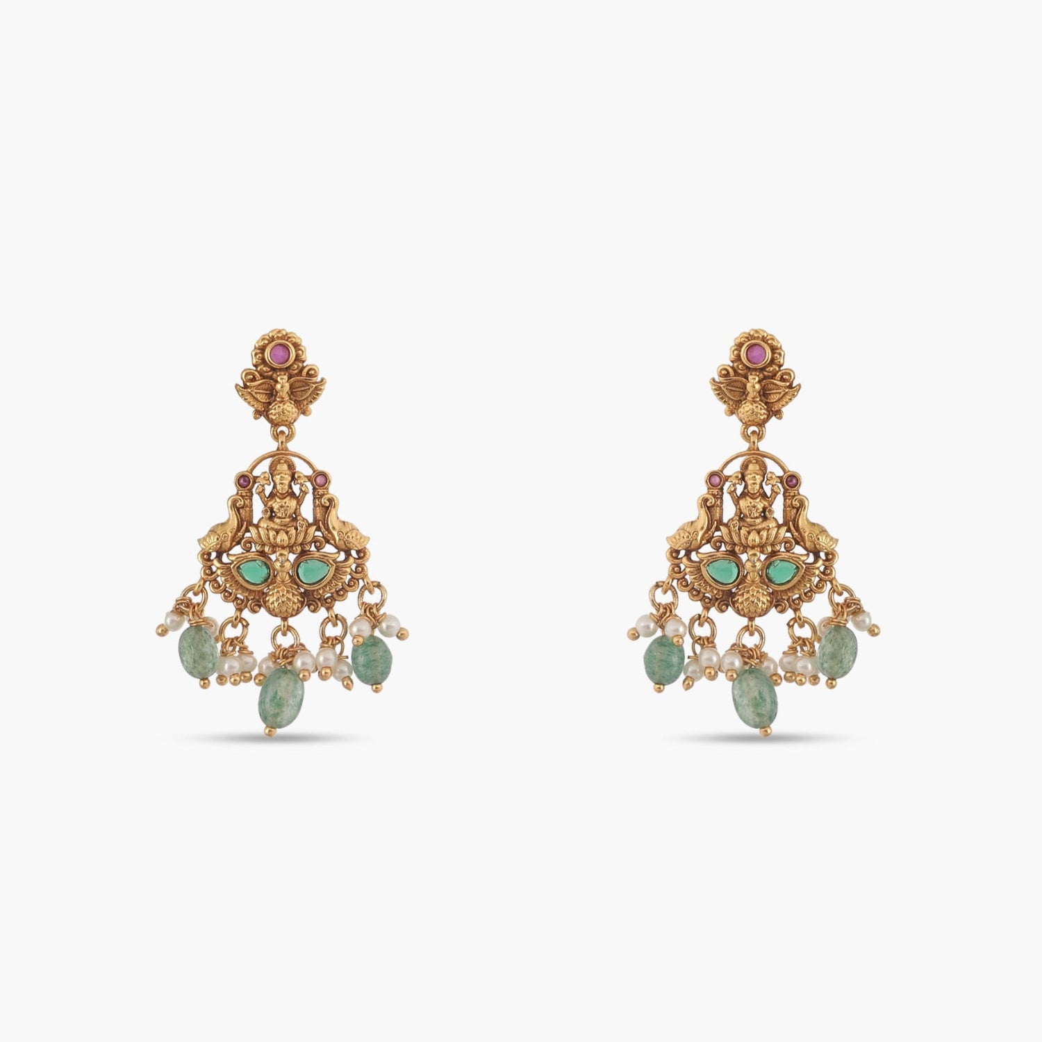Meenakshi Antique Necklace Set