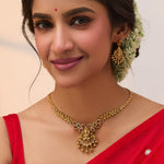 Oorja Antique Short Necklace Set