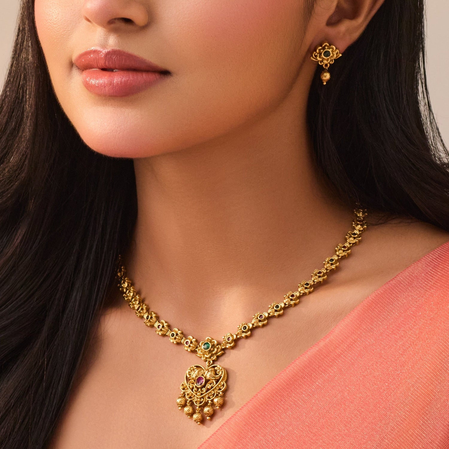 Charita Antique Necklace Set