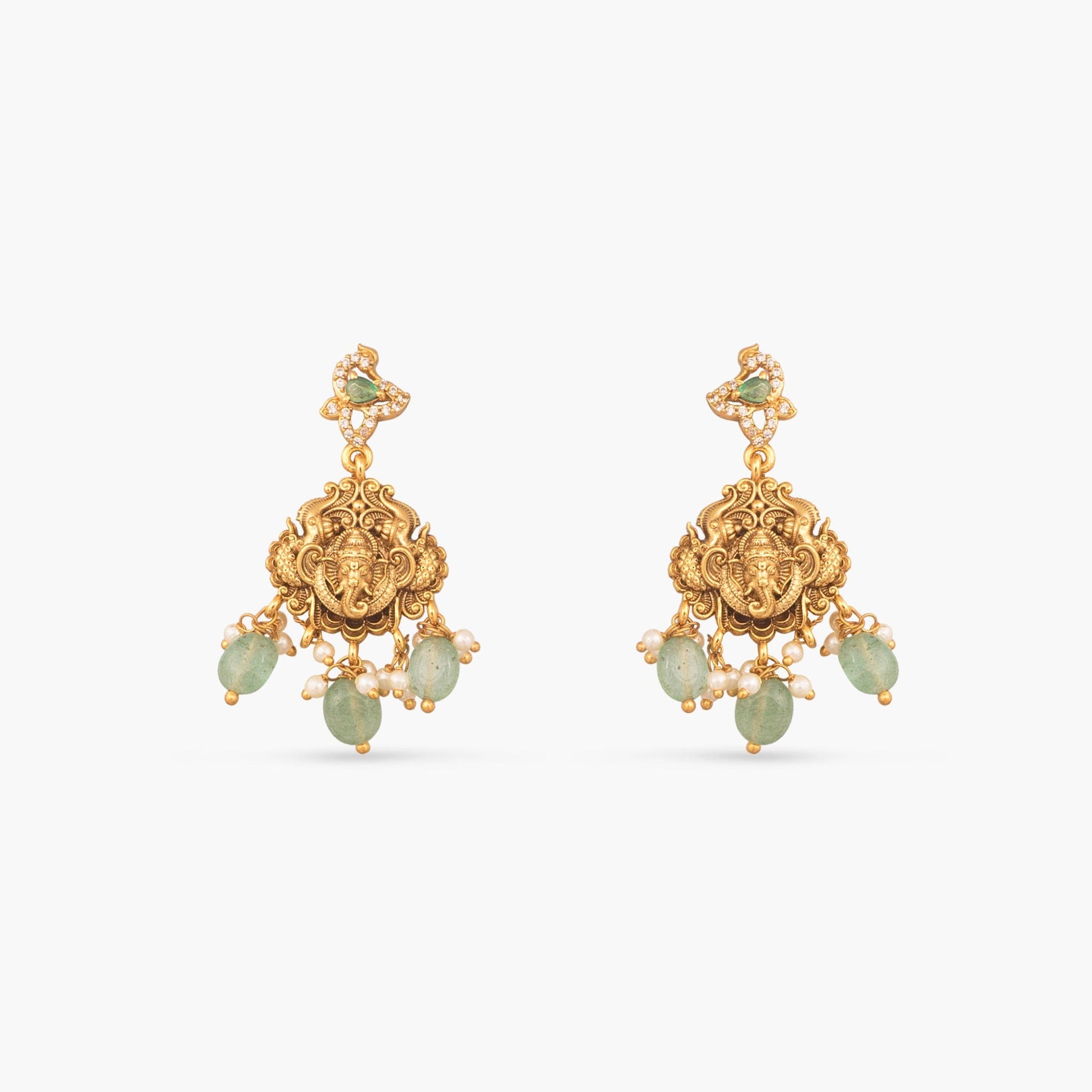 Vighnesh Temple Necklace Set