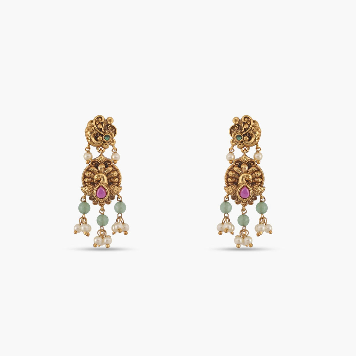 Mayura Antique Necklace Set