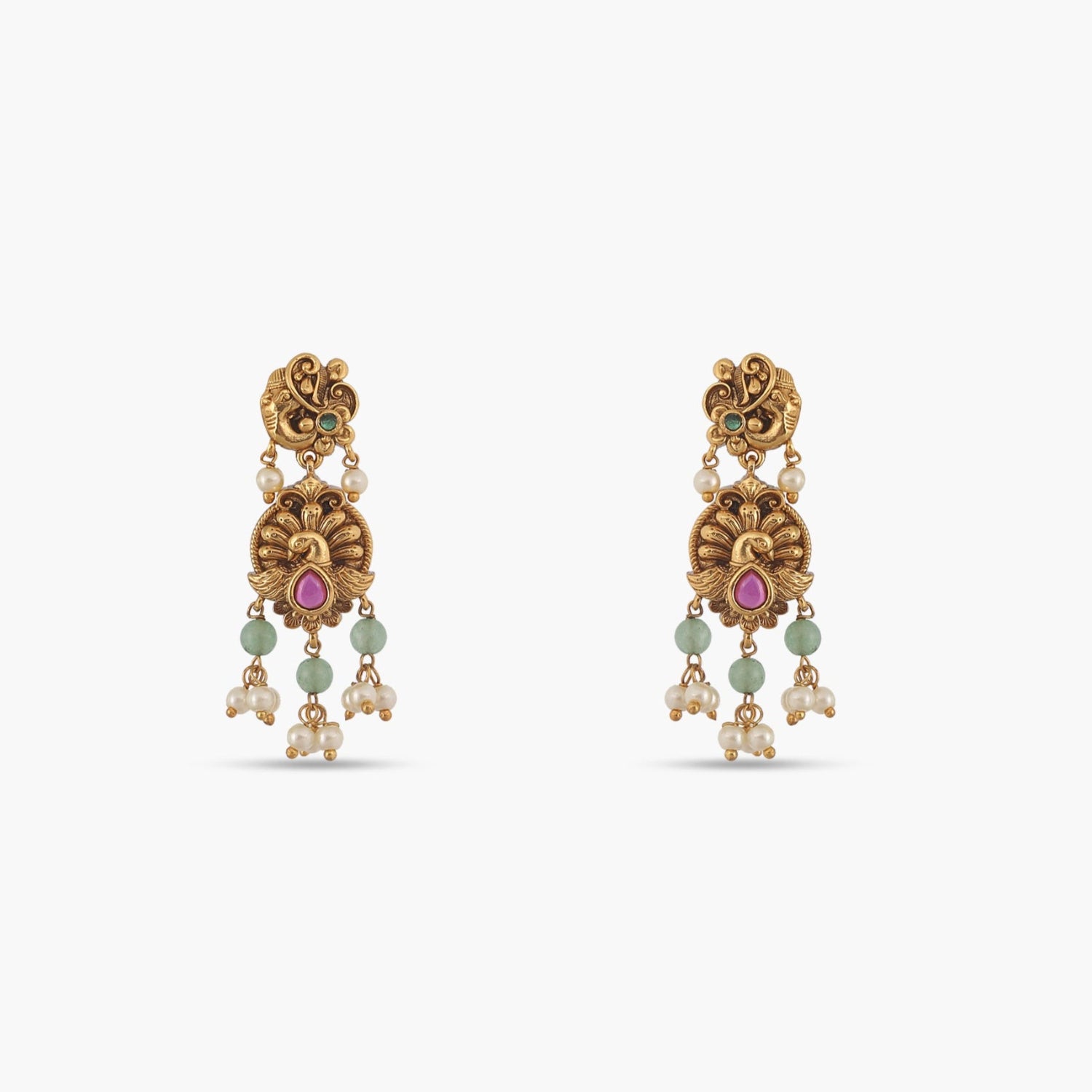 Mayura Antique Necklace Set