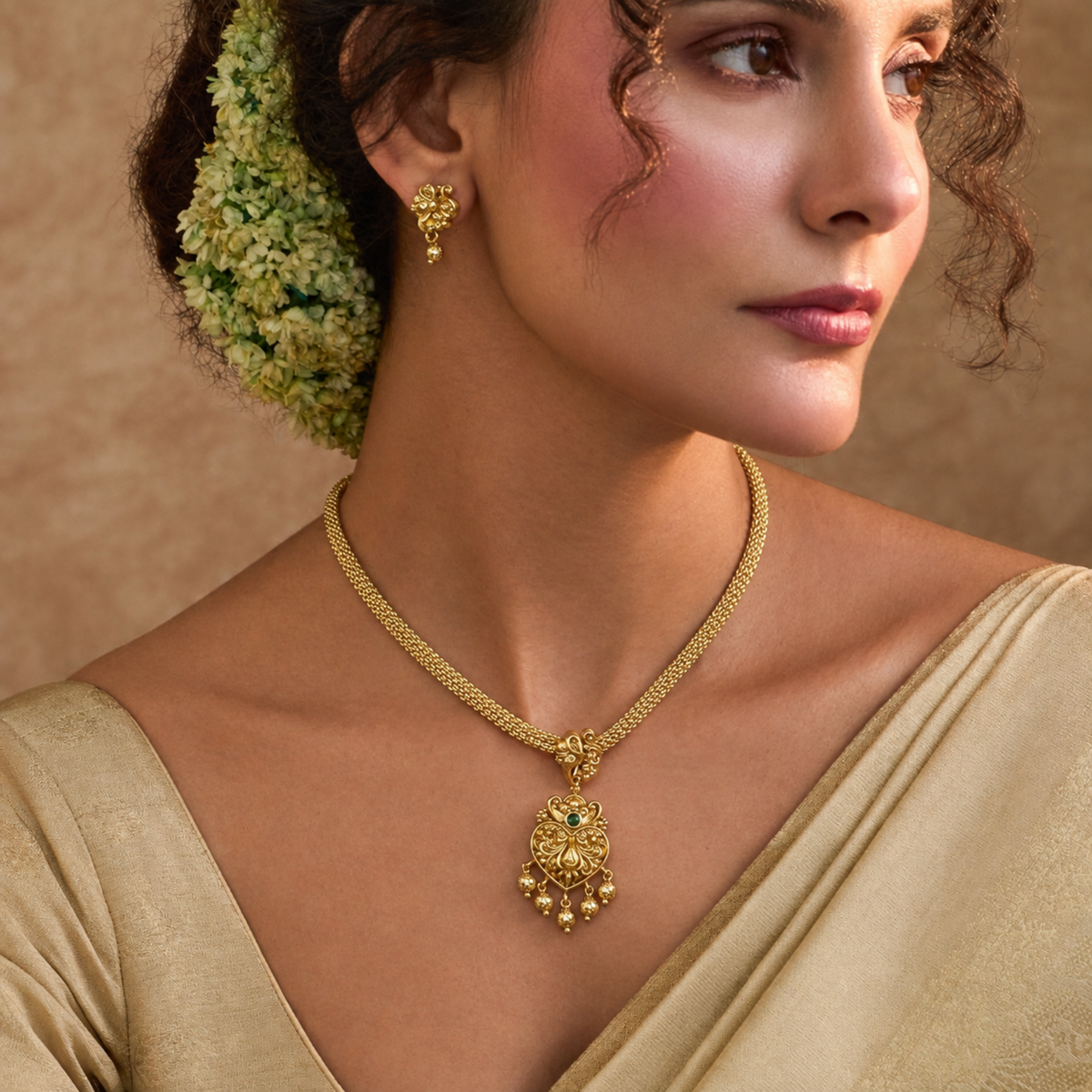 Anaya Antique Necklace Set